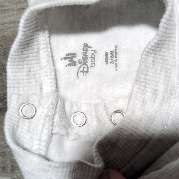 Disney Baby Sweatshirt Outfit Size 3-6 Months - Picture 3 of 7